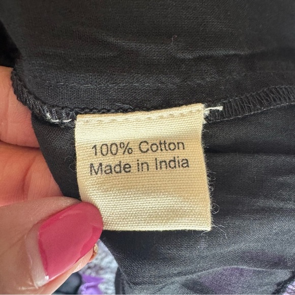 Juliet Lane Apparel Girls Black Ruffle Seashell Sundress - Picture 7 of 9